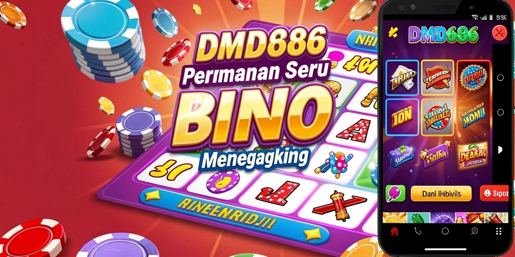 Tampilan gameplay Bingo yang menegangkan dan seru di DMD686.