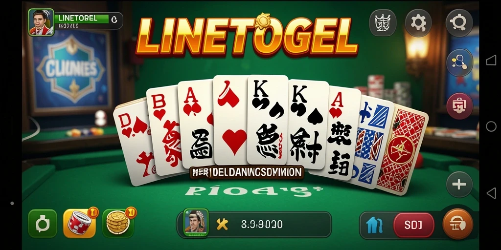 Tampilan gameplay Domino yang seru dan menarik.